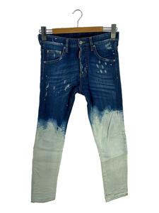 DSQUARED2◆S71LB0134 S30342/skinny jean/ペンキ加工/ボトム/42/デニム/IDG