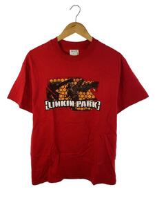 M&O Knits/2001年/LINKIN PARK/Tシャツ/M/コットン/RED/プリント