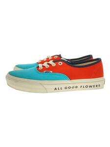 VANS◆ローカットスニーカー/24cm/BLU/キャンバス/667414-0001