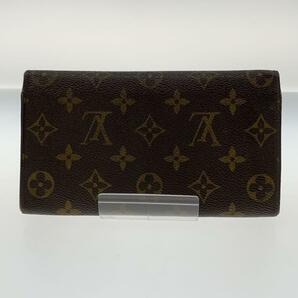 LOUIS VUITTON◆3)ポシェット・ポルト・モネ・クレディ_モノグラム・キャンバス_BRW/PVC/BRW/メンズの画像2