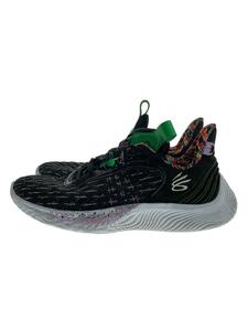 UNDER ARMOUR◆ローカットスニーカー/28cm/BLK/3024248-002