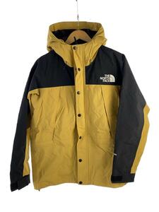 THE NORTH FACE◆MOUNTAIN LIGHT JACKET_マウンテンライトジャケット/S/-/YLW/無地