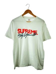 Supreme◆×YOHJI YAMAMOTO/Tシャツ/M/コットン/WHT