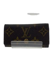 LOUIS VUITTON◆ミュルティクレ4_モノグラム・キャンバス_BRW/PVC/レディース