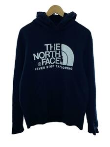 THE NORTH FACE◆LOGO HOODIE_ロゴフーディー/S/コットン/BLK