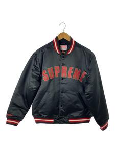 Supreme◆Stadium Satin Varsity Jacket/スタジャン/M/ポリエステル/BLK