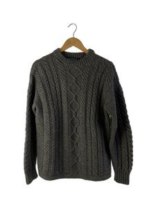 GUERNSEY WOOLLENS◆セーター(厚手)/M/ウール/GRY