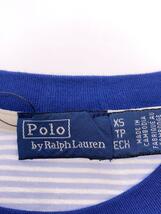 POLO RALPH LAUREN◆Tシャツ/XS/コットン/BLU/プリント/WMPOKNINCU20922_画像3