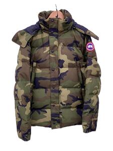 CANADA GOOSE◆ダウンジャケット/L/ポリエステル/KHK/カモフラ/3808M