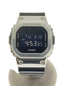 CASIO◆クォーツ腕時計_G-SHOCK/デジタル/レザー/ブラック/GM-5600RI20-1JR