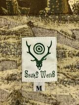 South2 West8(S2W8)◆サウスツーウエストエイト/CH790/HuntingShirt/長袖シャツ/M/コットン/カーキ/カモフラ_画像3