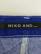 niko and...◆ニコアンド/on94ml07to/ペインターパンツ/ボトム/3/コットン/インディゴ_画像4