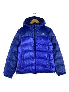 THE NORTH FACE◆ACONCAGUA HOODIE_アコンカグアフーディー/M/ナイロン/BLU/無地