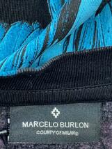 MARCELO BURLON COUNTY OF MILAN◆長袖Tシャツ/M/コットン/BLK/CMAB007E18001001_画像3