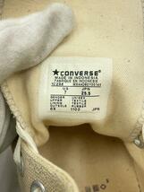 CONVERSE◆ハイカットスニーカー/25.5cm/BEG/ヘンプ/1C298_画像5