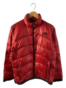 THE NORTH FACE◆ACONCAGUA JACKET_アコンカグアジャケット/M/ナイロン/RED/無地