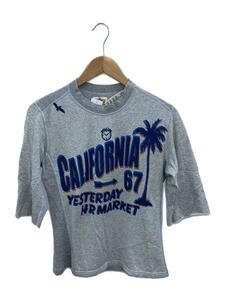 HOLLYWOOD MADE◆Tシャツ/XS/コットン/GRY