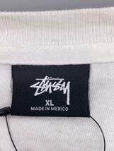 STUSSY◆Tシャツ/XL/コットン/WHT/プリント_画像3