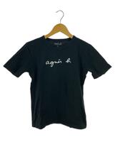 agnes b.◆Tシャツ/E18/コットン/BLK/無地/EA65S137_画像1