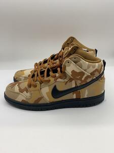 NIKE◆SB DUNK HIGH PRO/ダンクハイプロ/ブラウン/BQ6826-200/27cm/BRW