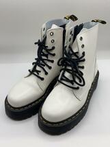 Dr.Martens◆レースアップブーツ/US7/WHT/AW009_画像2