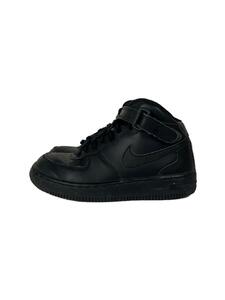 NIKE◆Air Force1 Mid/エアフォース1/キッズ靴/18.5cm/スニーカー/314196-004