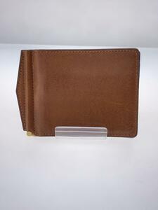 土屋鞄◆2つ折り財布/レザー/BRW/メンズ