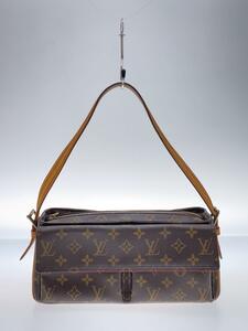 LOUIS VUITTON◆ヴィバシテMM_モノグラム・キャンバス_BRW/PVC/BRW