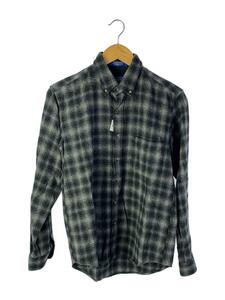 PENDLETON◆長袖シャツ/L/ウール/GRY/チェック