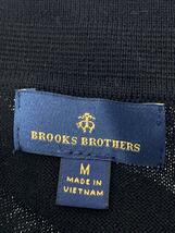 BROOKS BROTHERS◆長袖シャツ/M/ウール/BLK/無地_画像3