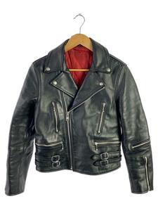  double rider's jacket /36/ cow leather /BLK