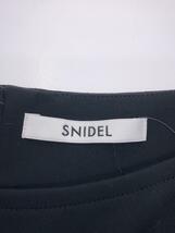 SNIDEL◆スイッチングミニドレス/長袖ワンピース/O/レーヨン/BLK/SWFO225027/黒_画像3