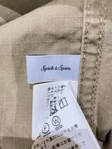 Spick&Span◆ミリタリーシャツジャケット/36/コットン/BEG/22-011-200-8040-2-0_画像3