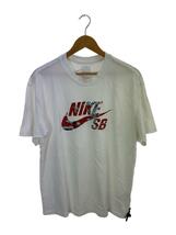 NIKE SB◆Tシャツ/L/コットン/WHT/無地/FJ1148-100_画像1