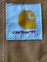 Carhartt◆ダブルニーダックオーバーオール/46×30/コットン/CML/無地/14806_画像4