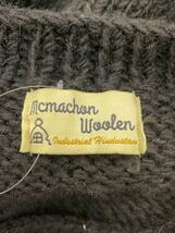 MacMahon Knitting MILLS/セーター(厚手)/FREE/ウール/BLK/花柄_画像3