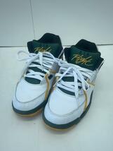 NIKE◆AIR FLIGHT 89_エアフライト89/27.5cm/WHT/PVC_画像2