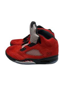 NIKE◆AIR JORDAN 5 RETRO_エア ジョーダン 5 レトロ/27.5cm/RED