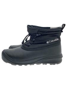 Columbia◆YU0281-010/CHAKEIPI II CHUKKA OMNI-HEAT/ショートブーツ/24cm/BLK