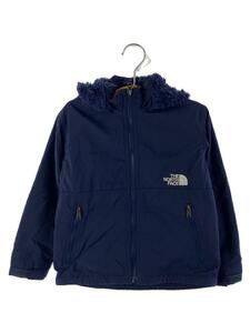 THE NORTH FACE◆NPJ72036/コンパクトノマドジャケット/ジャケット/120cm/ナイロン/NVY/無地