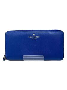 kate spade new york◆長財布/-/BLU/無地/レディース/CA57710