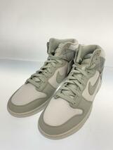 NIKE◆DUNK HI RETRO SE_ダンク ハイ レトロ シーズナルエディション/29cm/WHT/レザー_画像2