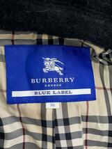 BURBERRY BLUE LABEL◆コート/38/ウール/BLK/FNF75-721/モヘア・アルパカ混/ガウンコート_画像3