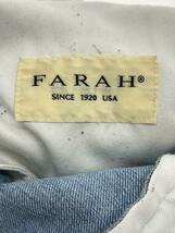 FARAH◆Three-tuck Wide Pants/ボトム/34/コットン/FR0301-M4011_画像4