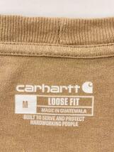 Carhartt◆Tシャツ/M/コットン/CML/無地/K87DES_画像3