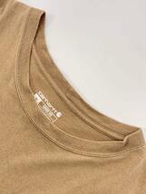 Carhartt◆Tシャツ/M/コットン/CML/無地/K87DES_画像7