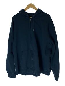 L.L.Bean◆ジップパーカー/XXXL/コットン/BLK/無地/512343