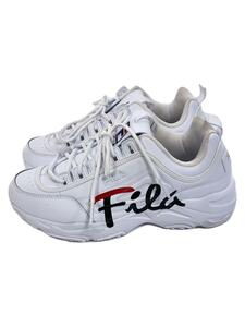 FILA◆ローカットスニーカー/27.5cm/WHT