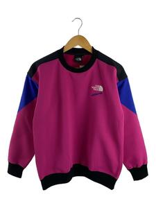 THE NORTH FACE◆92 EXTREME SWEAT CREW_92エクストリームスウェットクルー/S/ポリエステル/PNK