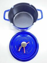 Staub◆ピコ ココット ラウンド ブルーベリー/サイズ:22cm/40508-228/容量2.6L/未使用_画像4